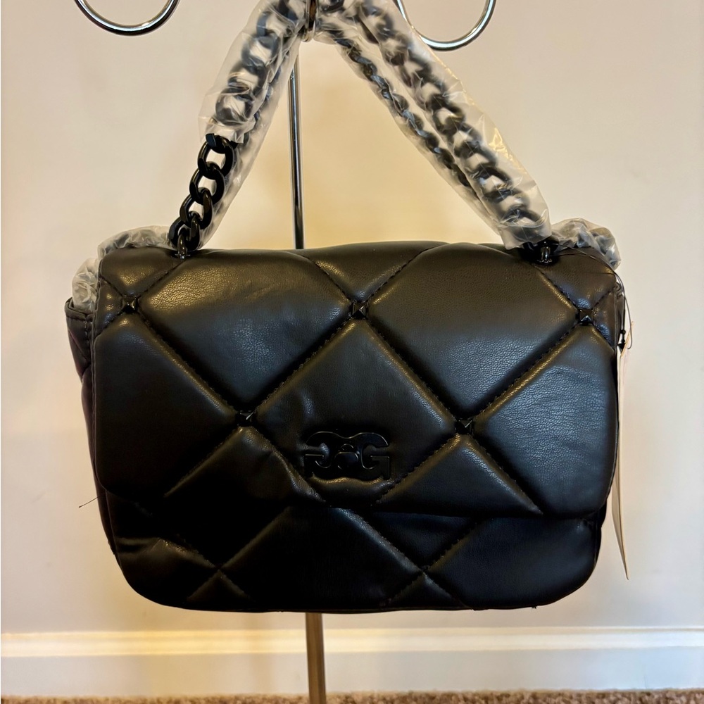 Black Quilted Women's Bag